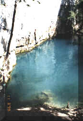 Голубое озеро на Сакасске